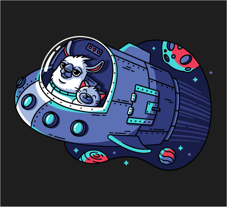 Space llama